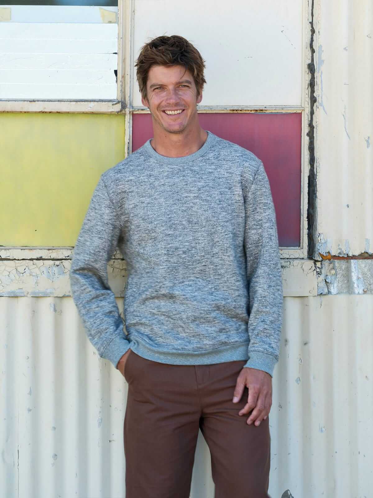 Mollusk | Pullover Heathered Crew