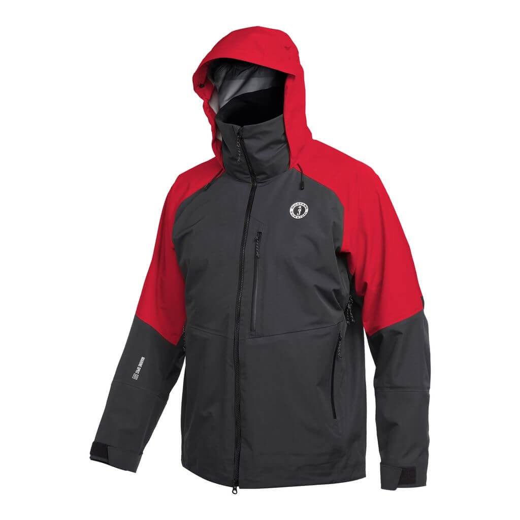 Mustang Survival | Men’s Taku Waterproof Jacket (schwarz/rot) (2026)
