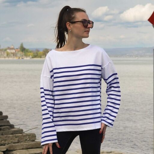Orcival | Oversized Matrosen-Longsleeve der "Marine Nationale"
