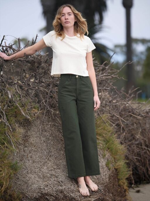 Mollusk | Hose Painter Pants (grün)