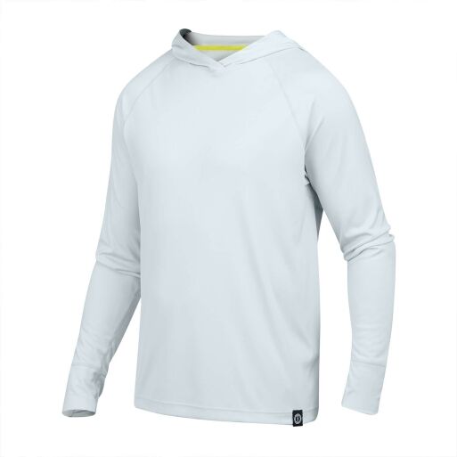 Mustang Survival | Men’s Adelphi UV-Longsleeve mit Kapuze (hellgrau)