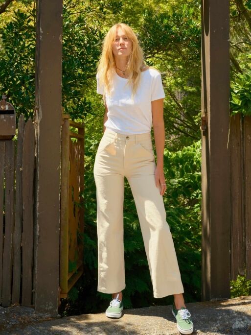 Mollusk | Hose Painter Pants (weiss)